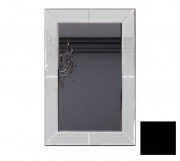 Зеркало для ванной Marsan Milena 105х75 см черный Milena105х75black