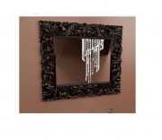 Зеркало для ванной Marsan Penelope 87х112 см черный Penelope87х112black