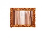 Дзеркало для ванної Marsan Penelope 87х112 см античне золото Penelope87х112gold