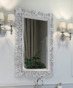 Зеркало для ванной Marsan Vincent 100х75 белый Vincent100х75white