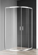 Душова кабіна Primera Prime розсувна 90х90 хром / прозоре скло PRI2921C