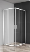 Душевая кабина Primera Prime раздвижная 100х100 хром/прозрачное стекло PRI2122C