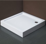 Душовий піддон Primera Frame 80х80 квадратний акрил білий STR1080