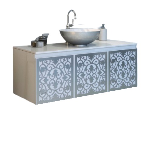 Тумба под раковину Marsan Vincent 1200 МДФ белый Vincent1200white