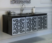 Тумба под раковину Marsan Vincent 1200 МДФ черный Vincent1200black