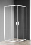 Душевая кабина Primera Prime раздвижная 90х90 хром/прозрачное стекло PRI2921C