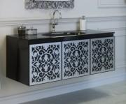 Тумба под раковину Marsan Vincent 1200 МДФ черный Vincent1200black