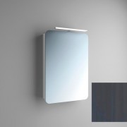 Дзеркальна шафа Marsan Adele-1 підвісний 55х80 см МДФ графіт Adele55х80graphite