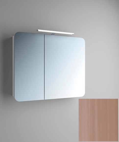 Дзеркальна шафа Marsan Adele-2 підвісний 70х65 см МДФ капучино Adele70х65cappuccino