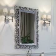 Зеркало для ванной Marsan Vincent 100х75 серебро Vincent100х75silver