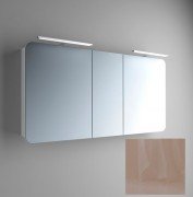 Зеркальный шкаф Marsan Adele-5 подвесной 130х65 см МДФ капучино Adele5-130х65cappuccino