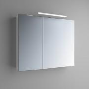 Дзеркальна шафа Marsan Therese-2 підвісна 65х70 см МДФ білий THERESE2-белый