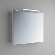 Зеркальный шкаф Marsan Therese-3 подвесной 65х80 см МДФ белый THERESE3-80белый