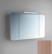 Зеркальный шкаф Marsan Adele-4 подвесной 110х65 см МДФ капучино Adele4-110х65cappuccino