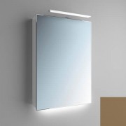 Зеркальный шкаф Marsan Therese-1 подвесной 80х55 см МДФ капучино THERESE1-капучино