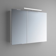 Дзеркальна шафа Marsan Therese-2 підвісна 65х70 см МДФ білий THERESE2-белый