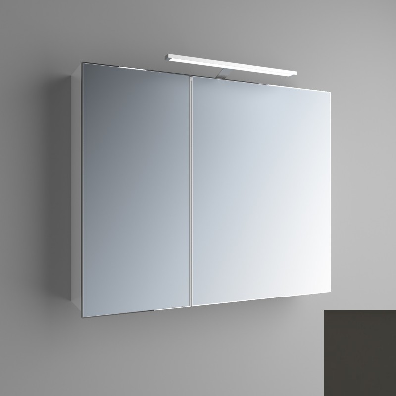 Дзеркальна шафа Marsan Therese-2 підвісна 65х70 см МДФ графіт THERESE2-графит