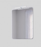 Дзеркало для ванної Marsan Adele 70х110 см зі світильником Adele70х110