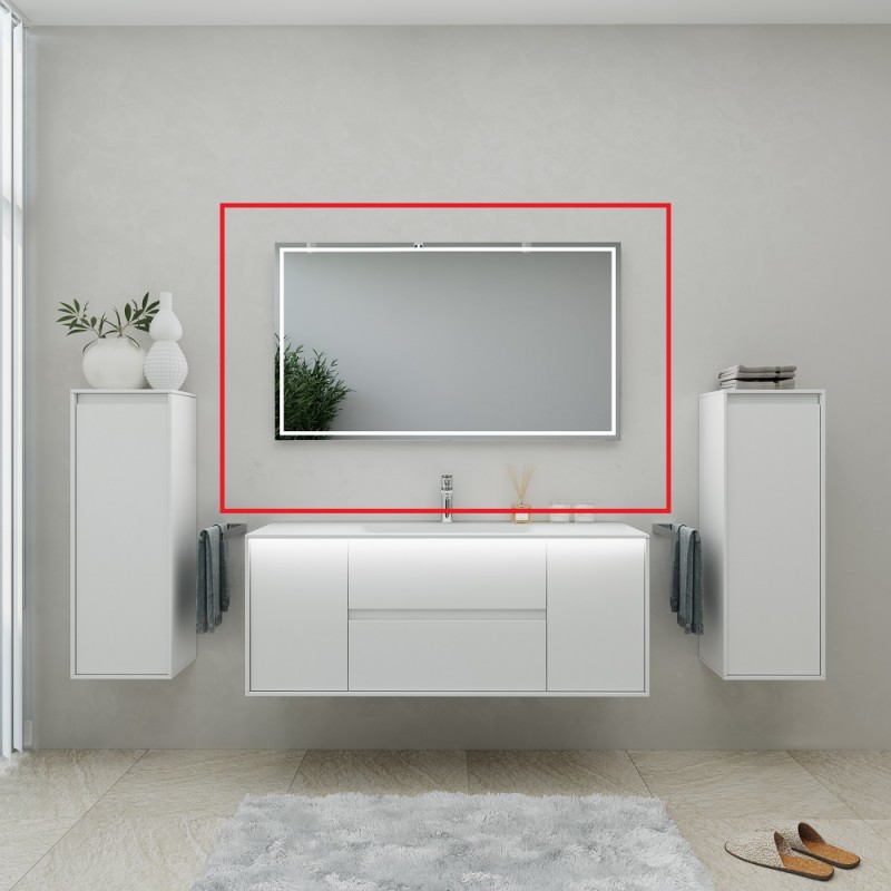 Зеркало для ванной Marsan Armel LED 70x110 универсальное Armel 70x110 LED