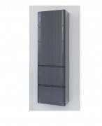 Пенал для ванної Marsan Adele 35х120 см МДФ графіт Adele35х120graphite