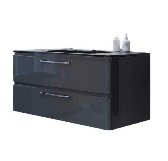 Тумба под раковину Marsan Adele 700 МДФ графит Adele700graphite