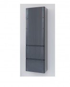 Пенал для ванної Marsan Adele 35х120 см МДФ графіт Adele35х120graphite