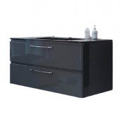 Тумба под раковину Marsan Adele 900 МДФ графит Adele900graphite