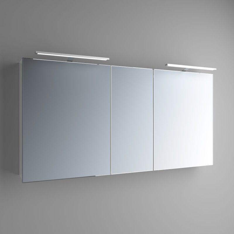 Зеркальный шкаф Marsan Therese-5 подвесной 65х120 см МДФ белый THERESE5-белый