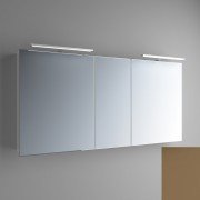 Дзеркальна шафа Marsan Therese-5 підвісна 65х130 см МДФ капучино THERESE5-130капучино