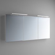 Зеркальный шкаф Marsan Therese-5 подвесной 65х150 см МДФ белый THERESE5-150белый