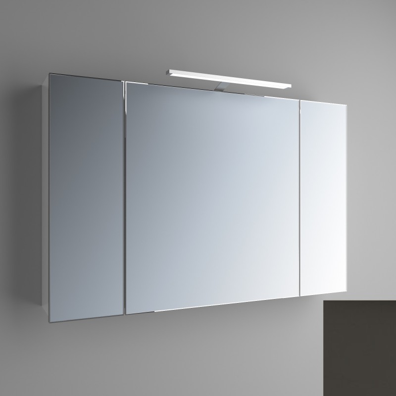 Дзеркальна шафа Marsan Therese-4 підвісна 65х90 см МДФ графіт THERESE4-графит