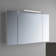 Зеркальный шкаф Marsan Therese-4 подвесной 65х100 см МДФ графит THERESE4-100графит