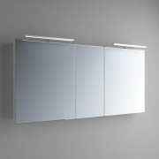 Зеркальный шкаф Marsan Therese-5 подвесной 65х120 см МДФ белый THERESE5-белый