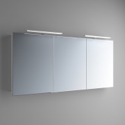 Зеркальный шкаф Marsan Therese-5 подвесной 65х150 см МДФ белый THERESE5-150белый