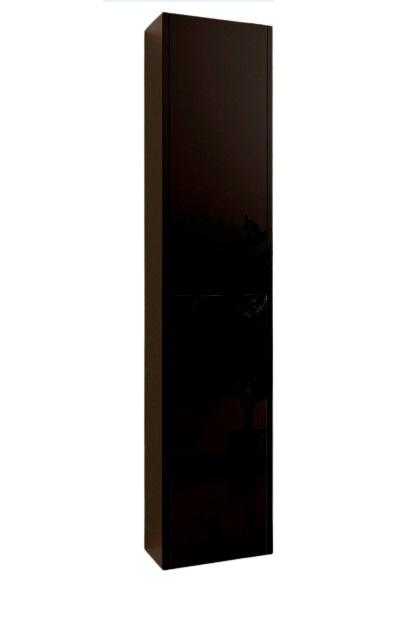 Пенал для ванної Marsan Alexis 33х160 см МДФ чорний Alexis330black