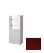 Пенал для ванної Marsan Alexandra 35х90 см з кошиком МДФ рубін Alexandra35х90rubin-k