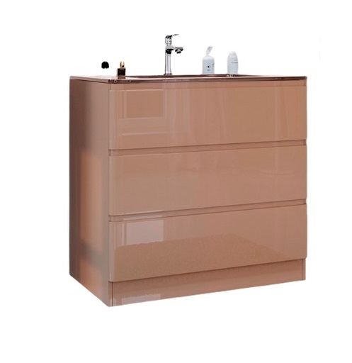 Тумба під раковину Marsan Adele-2 1100 МДФ капучино Adele2-1100cappuccino