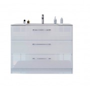 Тумба під раковину Marsan Adele-2 900 МДФ білий Adele2-900white