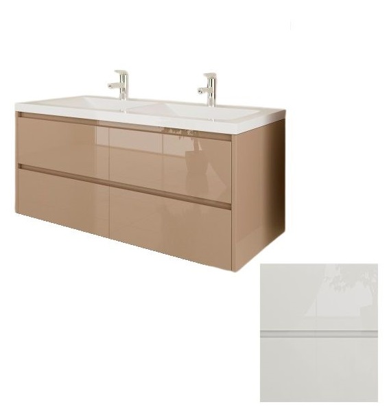 Тумба під раковину Marsan Alexis 1200 МДФ білий Alexis1200white