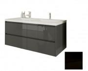 Тумба под раковину Marsan Alexis 1200 МДФ черный Alexis1200black