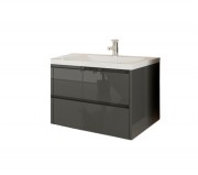 Тумба под раковину Marsan Alexis 800 МДФ графит Alexis800graphite