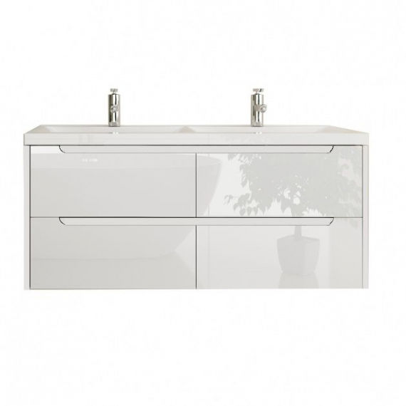 Тумба под раковину Marsan Therese 120х47.5 см МДФ белый THERESE120белый 