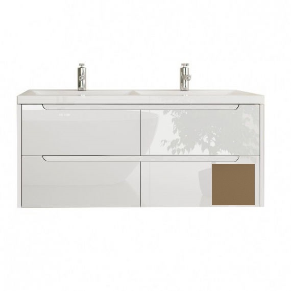 Тумба под раковину Marsan Therese 120х47.5 см МДФ капучино THERESE120капучино