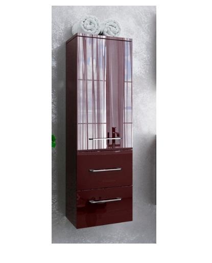 Пенал для ванной Marsan Alexandra 35х120 см МДФ рубин Alexandra35х120rubin
