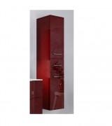 Пенал для ванной Marsan Alexandra 35х160 см с корзиной МДФ рубин Alexandra35х160rubin-k