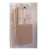 Пенал для ванной Marsan Alexandra 35х90 см МДФ капучино Alexandra35х90cappuccino