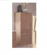 Пенал для ванної Marsan Alexandra 60х120 см МДФ капучино Alexandra60х120cappuccino