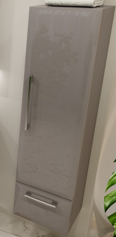 Пенал для ванної Marsan Aurore 130x31 МДФ капучино Aurore130х31капучино