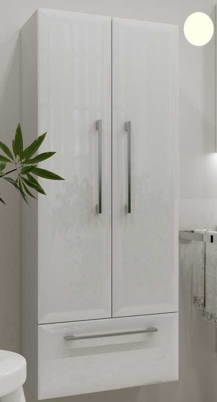 Пенал для ванной Marsan Aurore 130x50 МДФ ваниль Aurore130х50ваниль