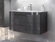 Тумба под раковину Marsan Alexandra 930 МДФ графит Alexandra930graphite